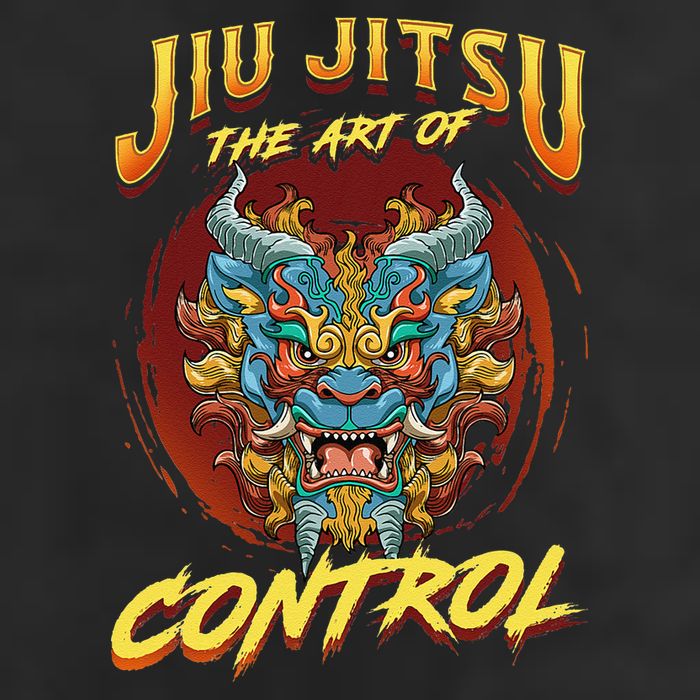 Bjj The Art Of Control Grappling Jiu Jitsu Foo Dog Tumbler