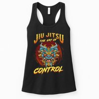 Bjj The Art Of Control Grappling Jiu Jitsu Foo Dog Womens Tank Top