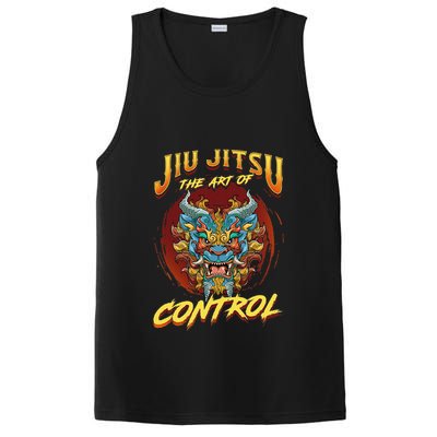 Bjj The Art Of Control Grappling Jiu Jitsu Foo Dog PosiCharge Competitor Tank
