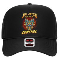 Bjj The Art Of Control Grappling Jiu Jitsu Foo Dog Trucker Hat