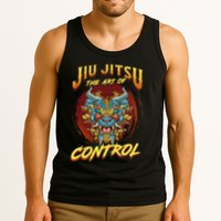 Bjj The Art Of Control Grappling Jiu Jitsu Foo Dog Tank Top