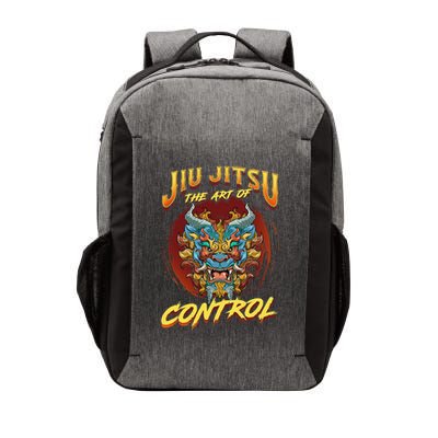 Bjj The Art Of Control Grappling Jiu Jitsu Foo Dog Vector Backpack