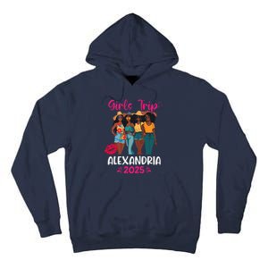 Black Trip Alexandria 2025 Vacation Matching Tall Hoodie