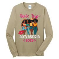 Black Trip Alexandria 2025 Vacation Matching Tall Long Sleeve T-Shirt