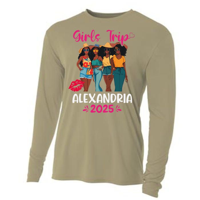 Black Trip Alexandria 2025 Vacation Matching Cooling Performance Long Sleeve Crew