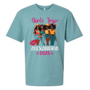 Black Trip Alexandria 2025 Vacation Matching Sueded Cloud Jersey T-Shirt