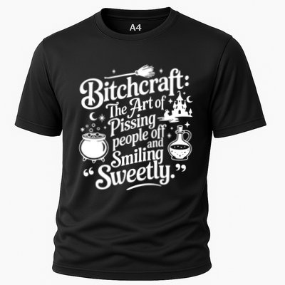 Bitchcraft The Art Of Pissing People Off And Smiling Sweetly Performance Shirt