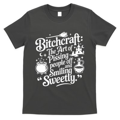 Bitchcraft The Art Of Pissing People Off And Smiling Sweetly T-Shirt