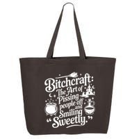 Bitchcraft The Art Of Pissing People Off And Smiling Sweetly 25L Jumbo Tote