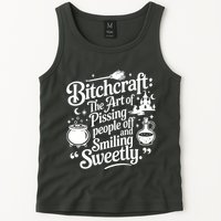 Bitchcraft The Art Of Pissing People Off And Smiling Sweetly Tank Top