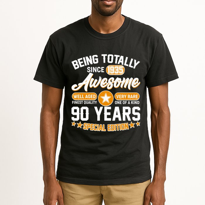 Being Totally Awesome Since 1935 90 Years Birthday Special Edition Tall T-Shirt