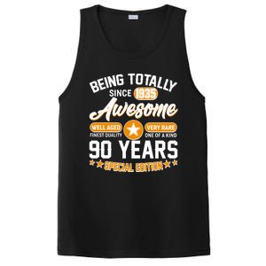 Being Totally Awesome Since 1935 90 Years Birthday Special Edition PosiCharge Competitor Tank