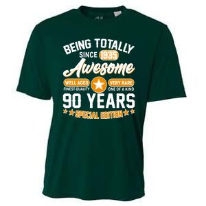 Being Totally Awesome Since 1935 90 Years Birthday Special Edition Cooling Performance Crew T-Shirt