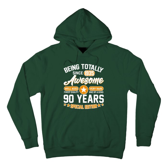 Being Totally Awesome Since 1935 90 Years Birthday Special Edition Hoodie