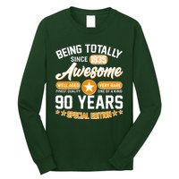 Being Totally Awesome Since 1935 90 Years Birthday Special Edition Long Sleeve Shirt