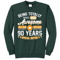 Being Totally Awesome Since 1935 90 Years Birthday Special Edition Sweatshirt