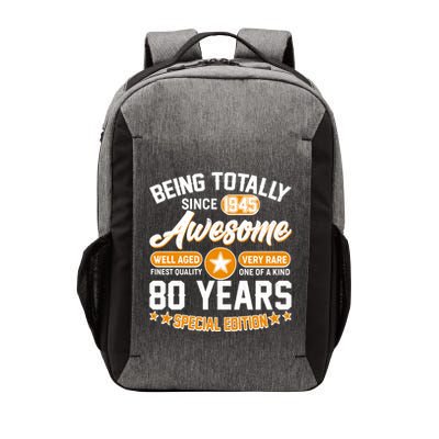 Being Totally Awesome Since 1945 80 Years Birthday Special Edition Vector Backpack