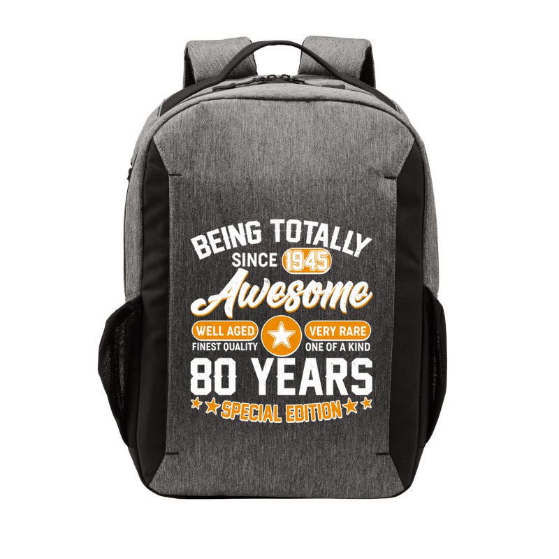 Being Totally Awesome Since 1945 80 Years Birthday Special Edition Vector Backpack