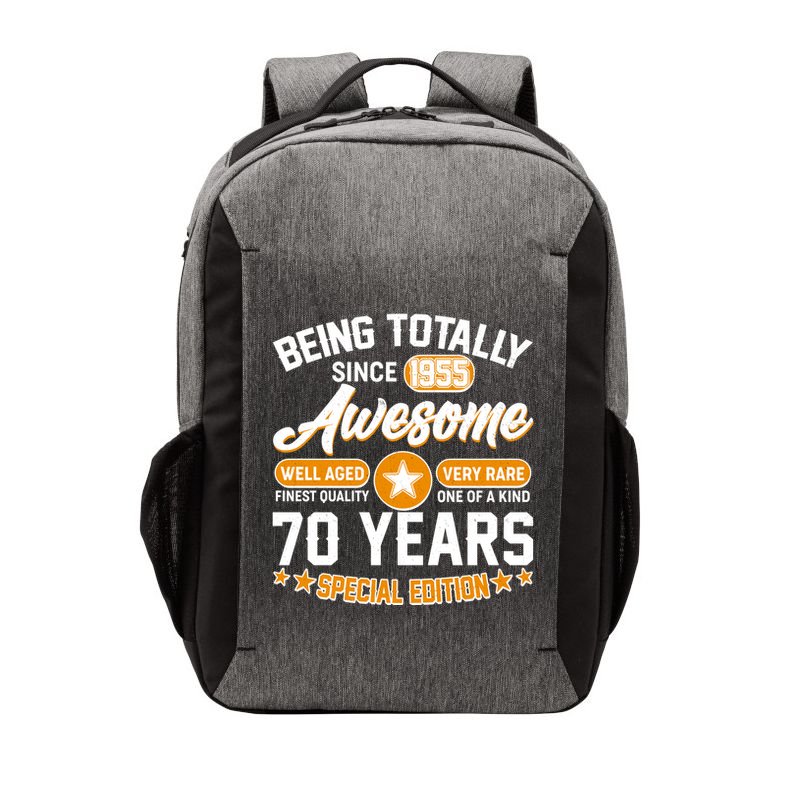 Being Totally Awesome Since 1955 70 Years Birthday Special Edition Vector Backpack