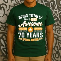Being Totally Awesome Since 1955 70 Years Birthday Special Edition T-Shirt