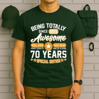 Being Totally Awesome Since 1955 70 Years Birthday Special Edition T-Shirt