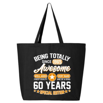 Being Totally Awesome Since 1965 60 Years Birthday Special Edition 25L Jumbo Tote
