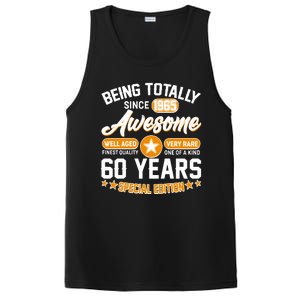 Being Totally Awesome Since 1965 60 Years Birthday Special Edition PosiCharge Competitor Tank