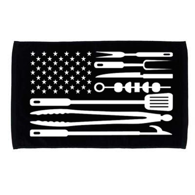 BBQ Tools American Flag Microfiber Hand Towel