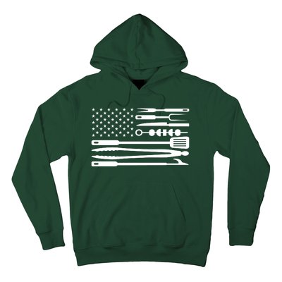 BBQ Tools American Flag Hoodie