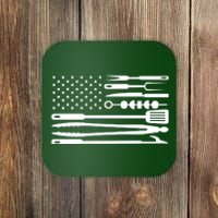 BBQ Tools American Flag Coaster