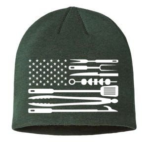 BBQ Tools American Flag Sustainable Beanie