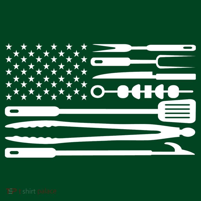BBQ Tools American Flag Visor