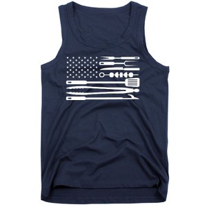 BBQ Tools American Flag Tank Top