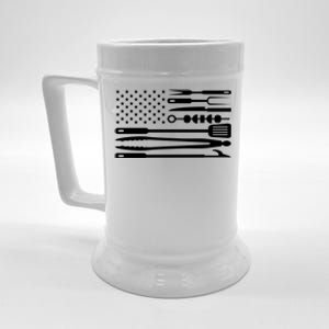 BBQ Tools American Flag Beer Stein