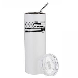 BBQ Tools American Flag Stainless Steel Tumbler