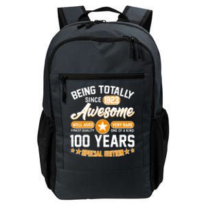 Being Totally Awesome Special Edition Since 1923 100 Years Birthday Daily Commute Backpack