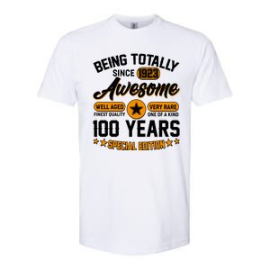 Being Totally Awesome Special Edition Since 1923 100 Years Birthday Softstyle CVC T-Shirt