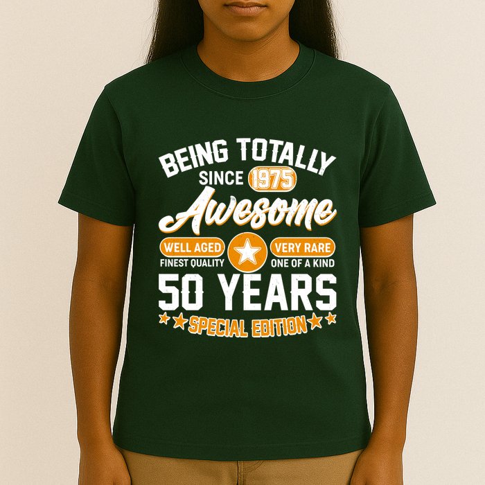 Being Totally Awesome Since 1975 50 Years Birthday Special Edition T-Shirt