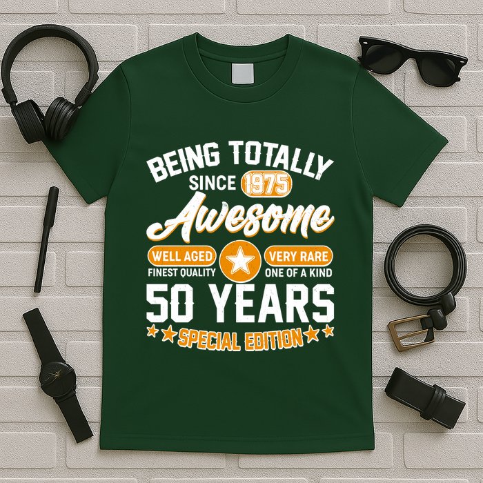 Being Totally Awesome Since 1975 50 Years Birthday Special Edition T-Shirt