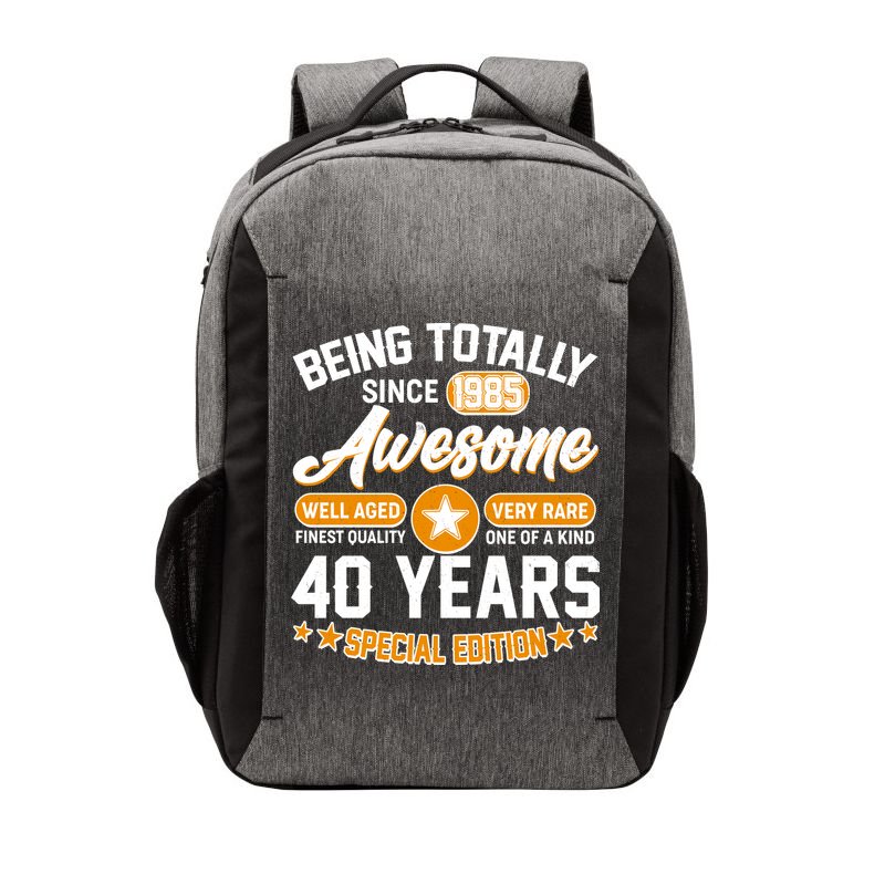 Being Totally Awesome Since 1985 40 Years Birthday Special Edition Vector Backpack
