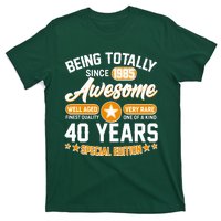 Being Totally Awesome Since 1985 40 Years Birthday Special Edition T-Shirt