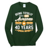 Being Totally Awesome Since 1985 40 Years Birthday Special Edition Tall Long Sleeve T-Shirt