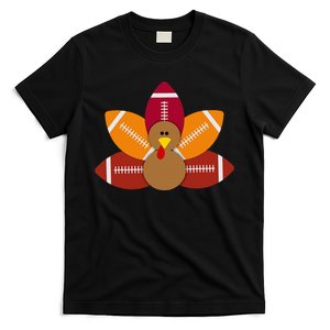 Baby Turkey And Football Balls Sport Lovers T-Shirt