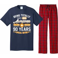 Being Totally Awesome Special Edition Since 1933 90 Years Birthday Pajama Set