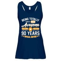 Being Totally Awesome Special Edition Since 1933 90 Years Birthday Ladies Essential Flowy Tank