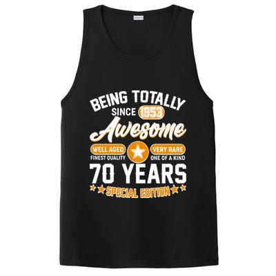 Being Totally Awesome Special Edition Since 1953 70 Years Birthday PosiCharge Competitor Tank