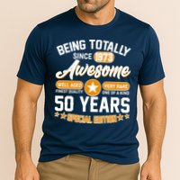 Being Totally Awesome Special Edition Since 1973 50 Years Birthday Cooling Performance Crew T-Shirt