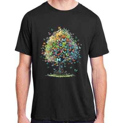 Butterfly Tree Aesthetics Butterflies Beautiful Aesthetics Adult ChromaSoft Performance T-Shirt