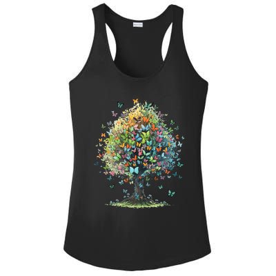 Butterfly Tree Aesthetics Butterflies Beautiful Aesthetics Ladies PosiCharge Competitor Racerback Tank