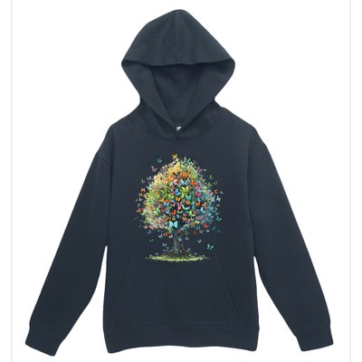 Butterfly Tree Aesthetics Butterflies Beautiful Aesthetics Urban Pullover Hoodie